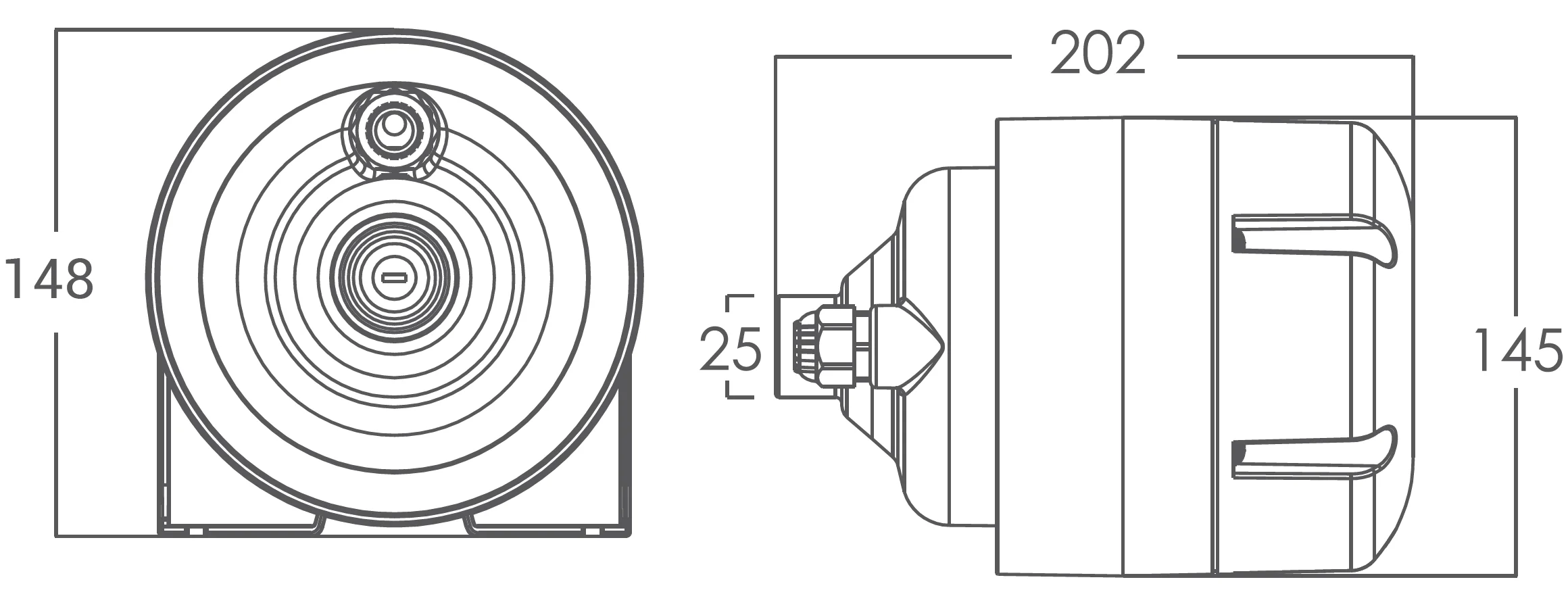 AB Air Blower Dimensions