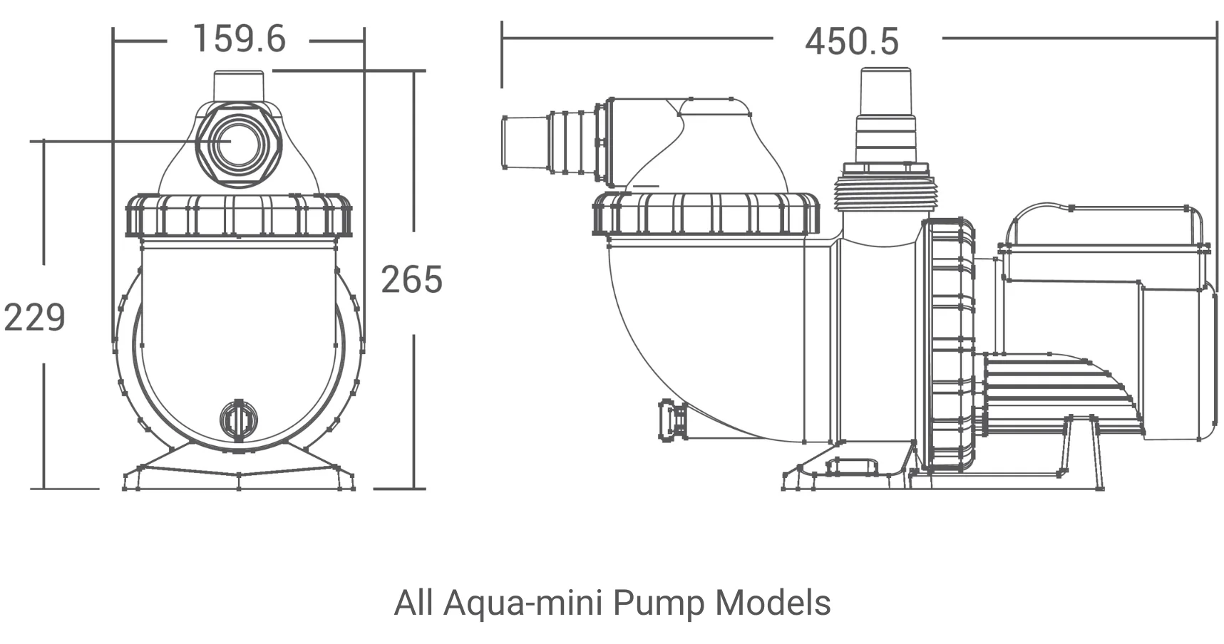 AMU Pump Dimensions Image