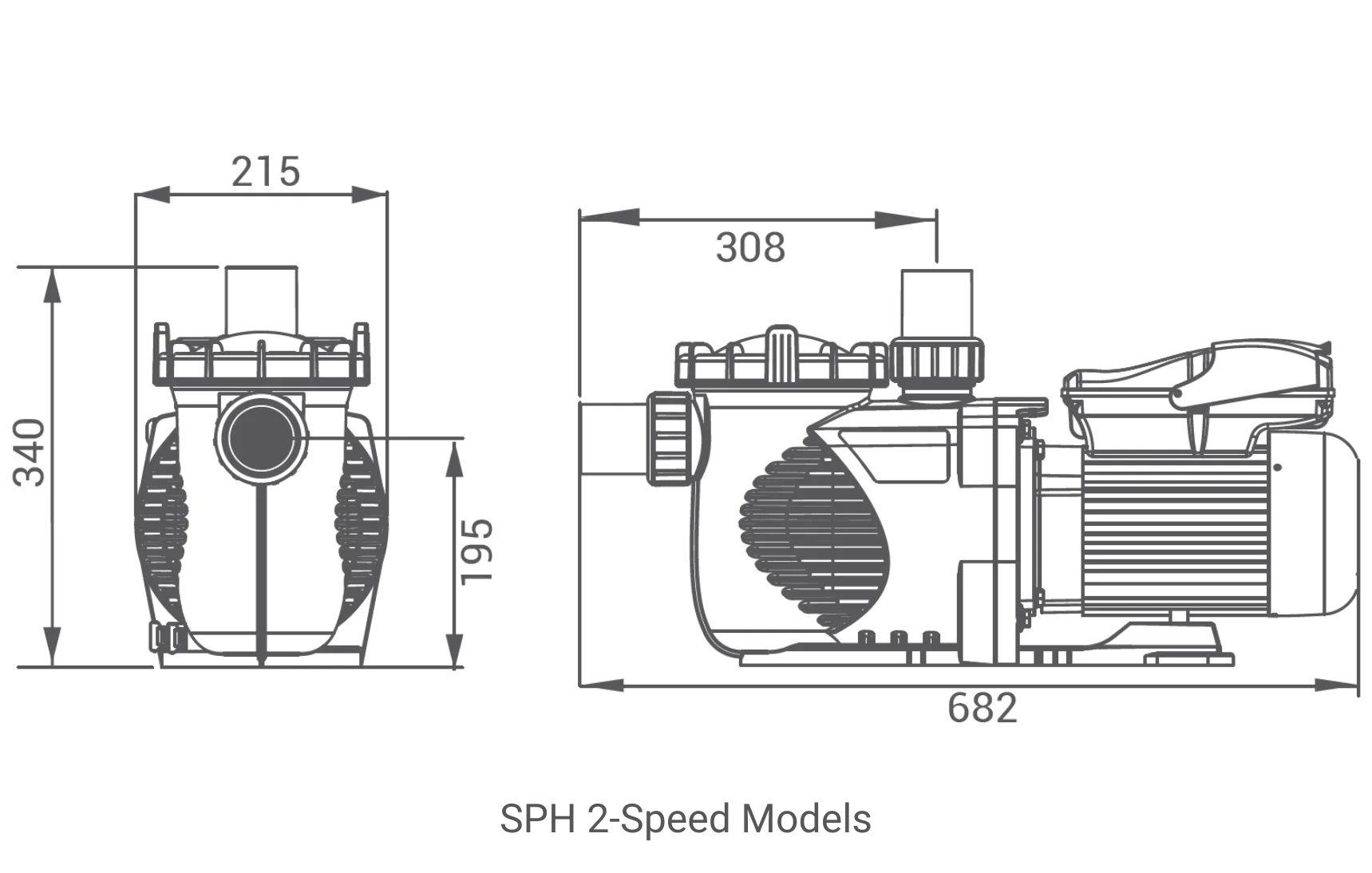 SPH Pump Dimensions Image