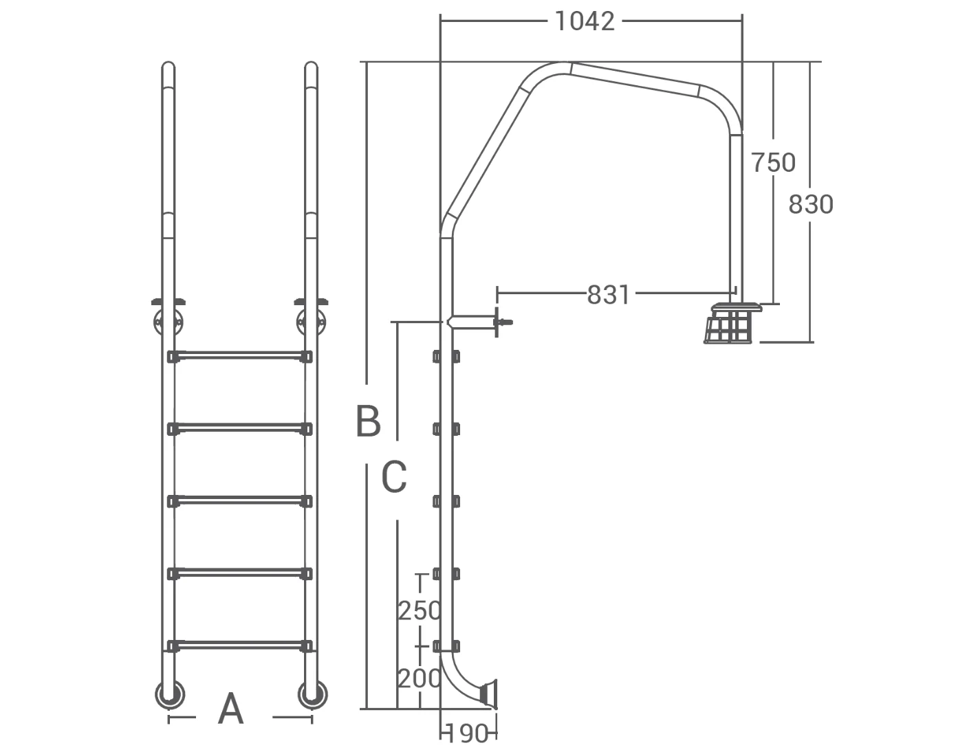 Emaux OF Series Dimensions